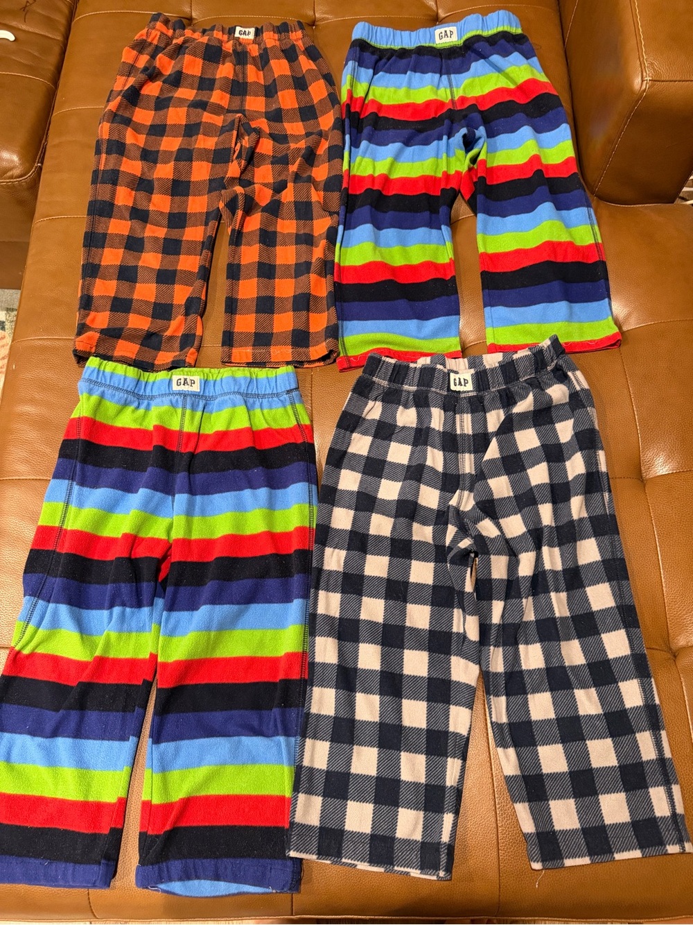 Gap Kids Fleece Pajama Pants – Lot of 4 Size 8